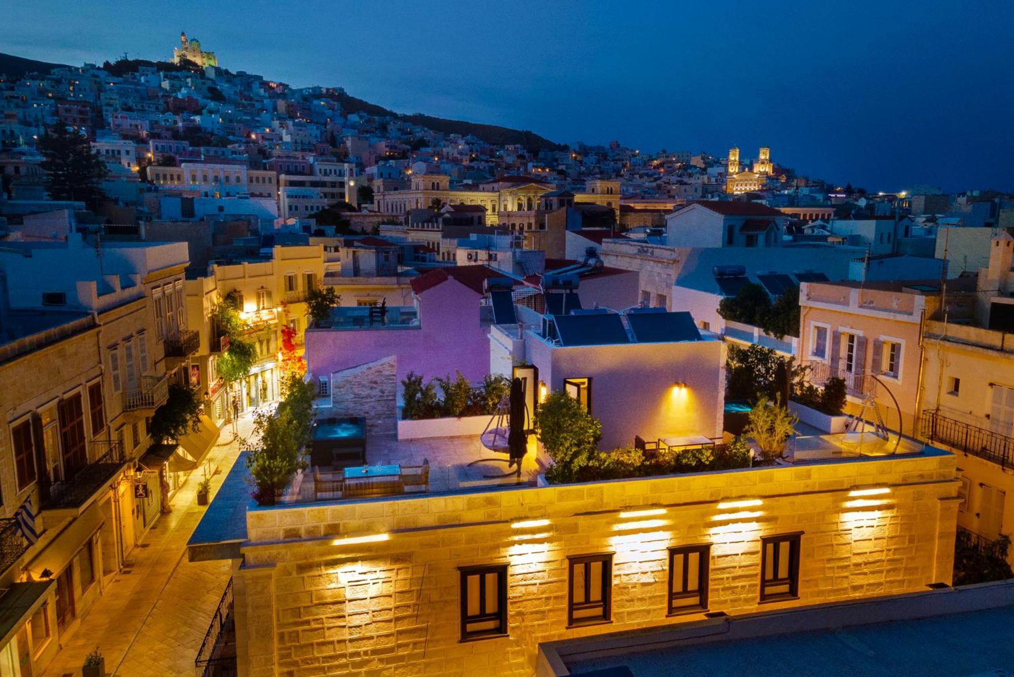 Ninemian Suites Syros Ermoúpoli Eksteriør bilde