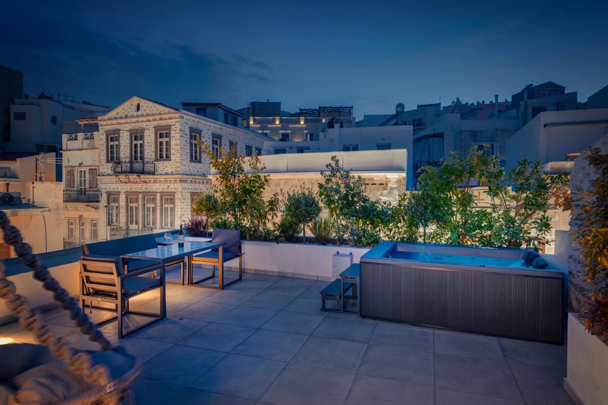 Ninemian Suites Syros Ermoúpoli Eksteriør bilde